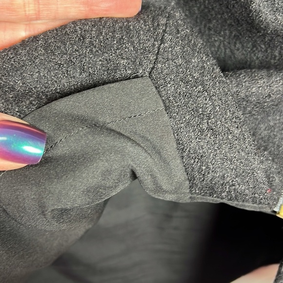 Banana Republic Wool Blend Zipper Lined Pencil Skirt Size 12 Black - Picture 3 of 8